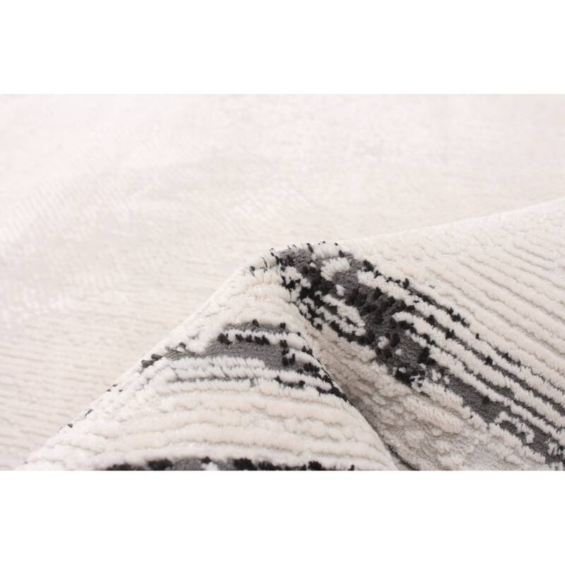 ECARPETGALLERY Pietra Ivory Casual Rug
