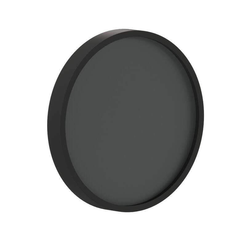 Set of 2 Commercial Grade Round Wood Framed Wall Mount Chalkboards