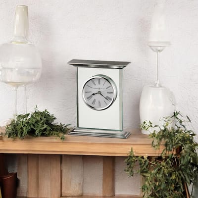 Howard Miller Clifton Modern Sleek Mantel Clock
