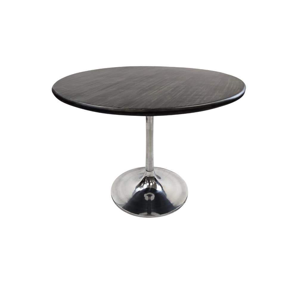 Carolina Living Alden Wood Top 40" Round Dining Table