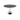 Carolina Living Alden Wood Top 40" Round Dining Table