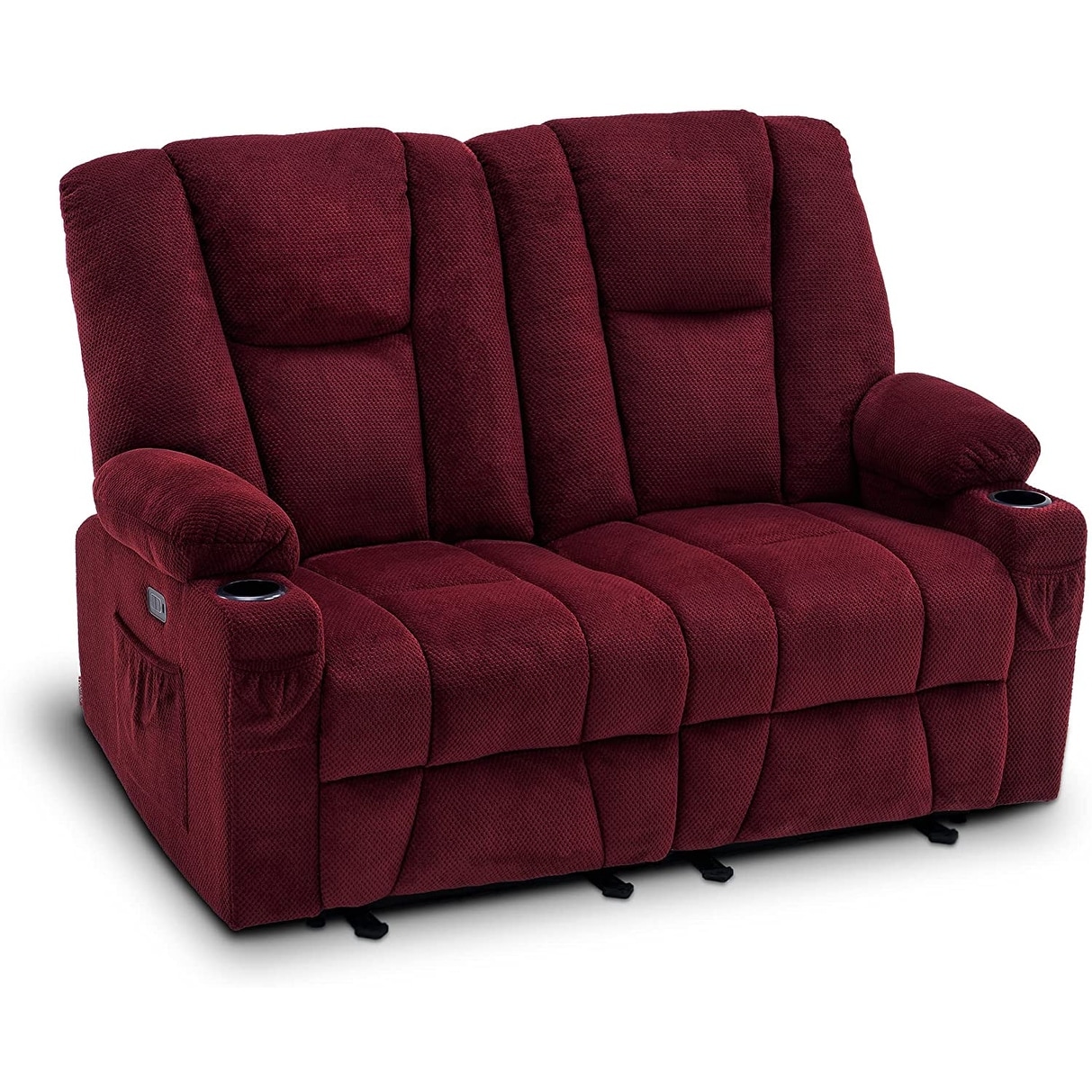 Recliners with cup holders sales for sale