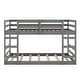 preview thumbnail 9 of 20, Functional And Aesthetic Design Full Over Full Bunk Bed with Ladder