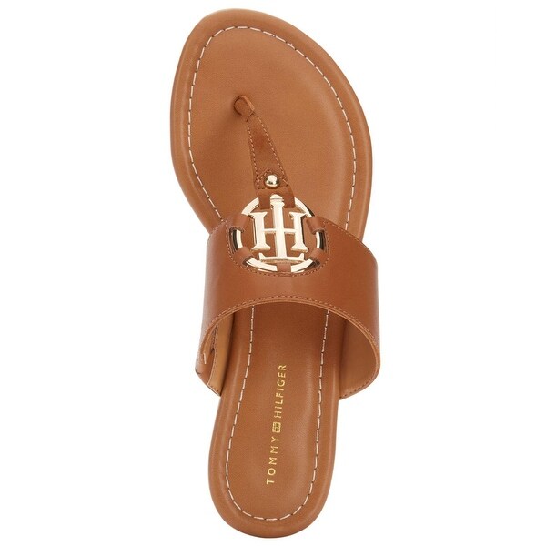 tommy hilfiger leather sandals