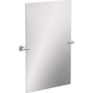Shop Moen Bp1892 Triva 36 X 27 7 16 Frameless Bathroom Mirror Overstock 29866655