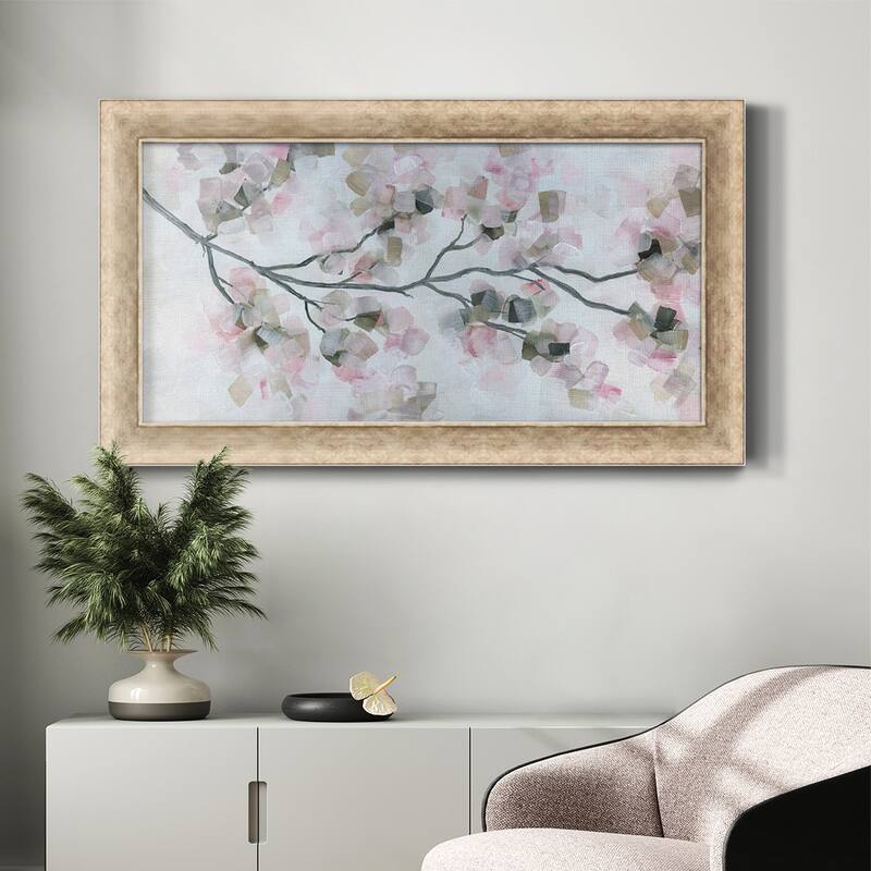 Cherry Blossoms Premium Framed Canvas- Ready to Hang