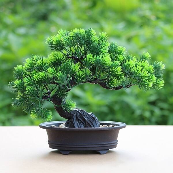 1Pc Artificial Plant Pine Tree Zen Spirit Party Home Hotel Desk Bonsai Decor  - no - Bed Bath & Beyond - 36374709