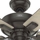 preview thumbnail 21 of 21, Hunter 52" Crestfield Ceiling Fan with LED Light Kit and Handheld Remote - Casual, Farmhouse, Transitional, Rustic