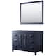 Option Dark Blue, Black Trim, No Top