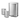 Qualiazero 13.2 GAL plus TWO 1.3 GAL Rectangular Step Can Trash Cans - Family Combo