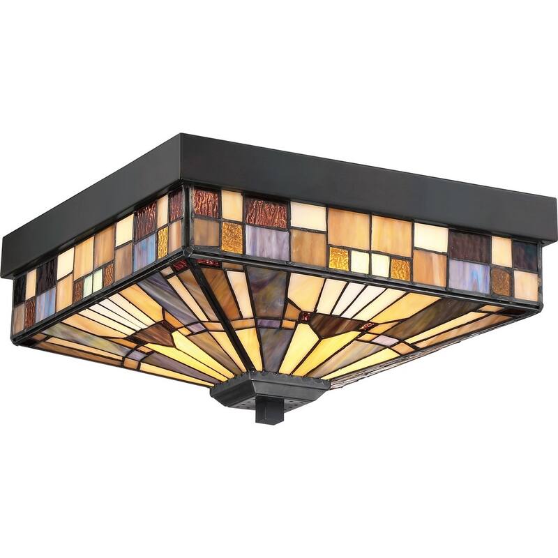 Inglenook 3-Light Flush Mount in Valiant Bronze - Valiant Bronze