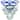 Dos Sueños Hand Blown Mexican Drinking Glasses - Set of 6 Glasses with Cobalt Blue Rims (14 oz each)