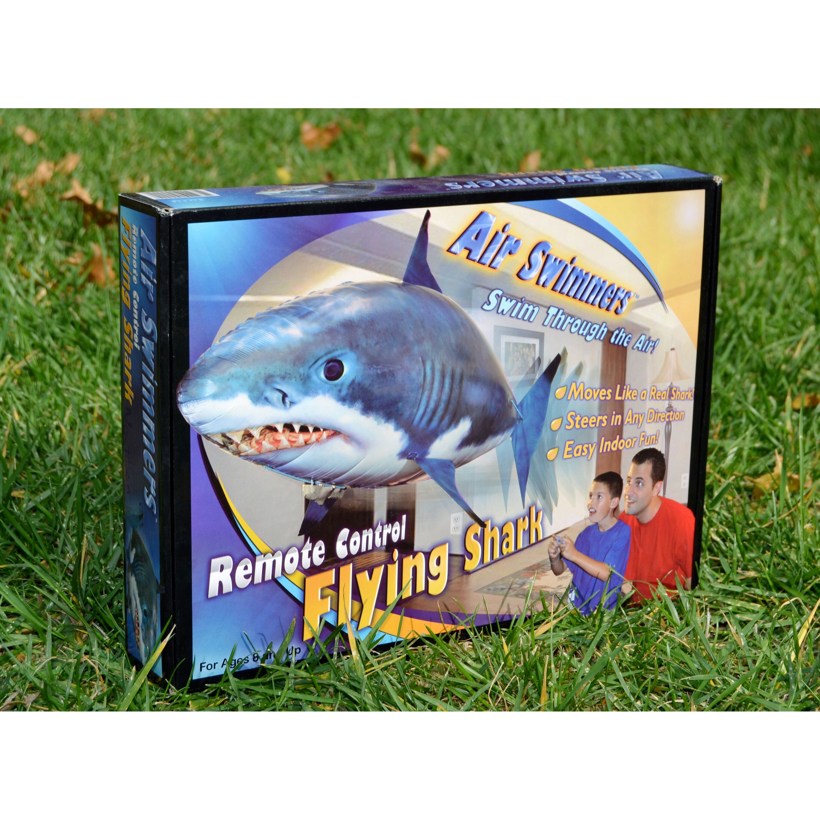 air swimmers remote control flying shark