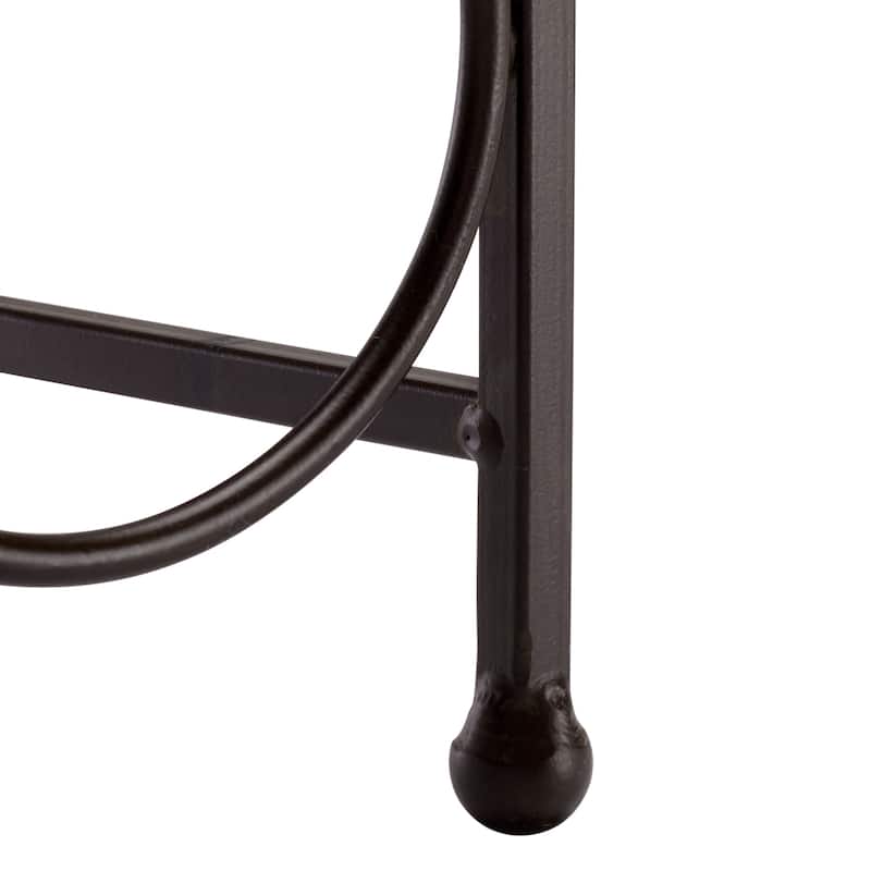 SAFAVIEH Outdoor Living Floyd 6 Wine Bottle Holder - 14"W x 6"D x 15"H