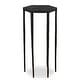 preview thumbnail 1 of 2, Uttermost 25881 10.5" Wide Iron and Marble End Table Black