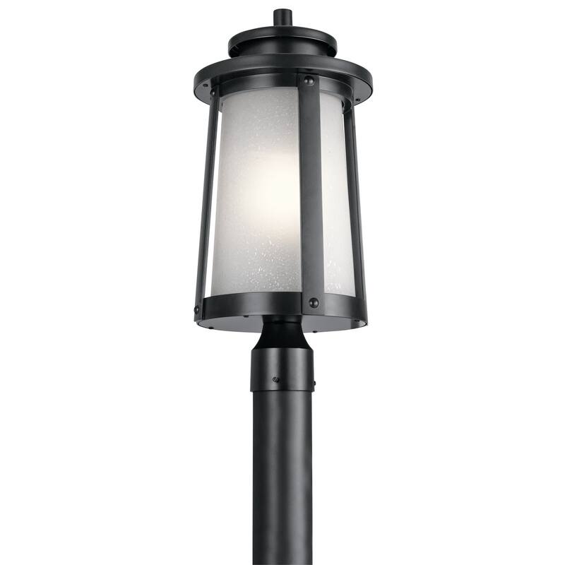Kichler Harbor Bay Single Light 20-1/2" High Outdoor Single Head Post - Black