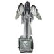 preview thumbnail 2 of 18, Haunted Hill Farm Lifesize Animatronic Haunted Angel Statue with Lights and Sound, Indoor/Covered Outdoor Halloween Decoration