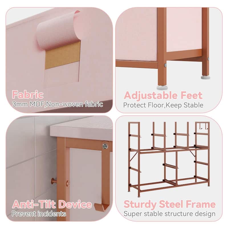 Dresser for Bedroom with 10 Drawer