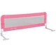 preview thumbnail 1 of 0, 59 Inch Breathable Baby Children Toddlers Bed Rail-Pink - 59" X 15.5" X 21"