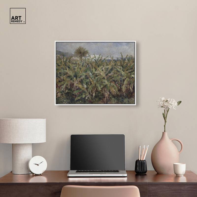 Field of Banana Trees Canvas by Art Remedy