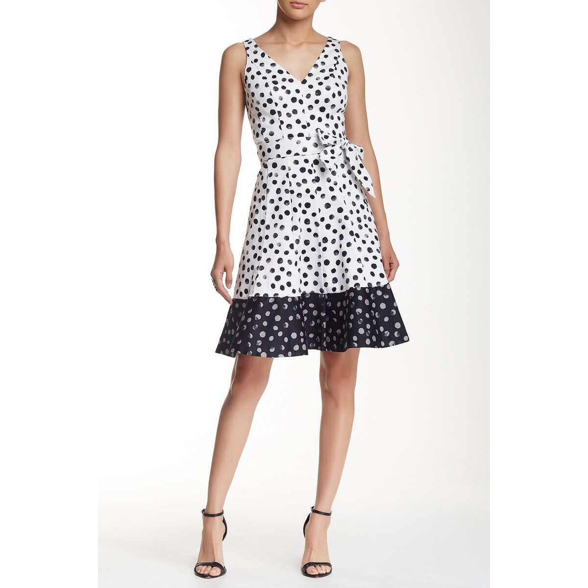 nine west polka dot dress