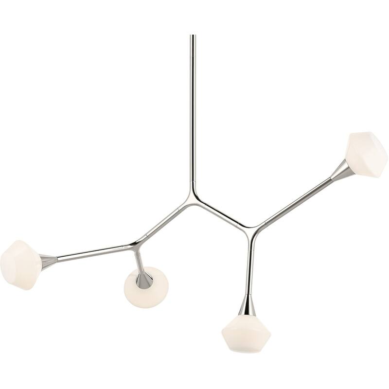 Kichler 52762 Cassius 4 Light 6" Wide Chandelier