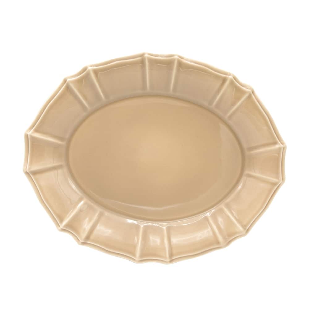 Euro Ceramica Chloe 15" Oval Serving Platter