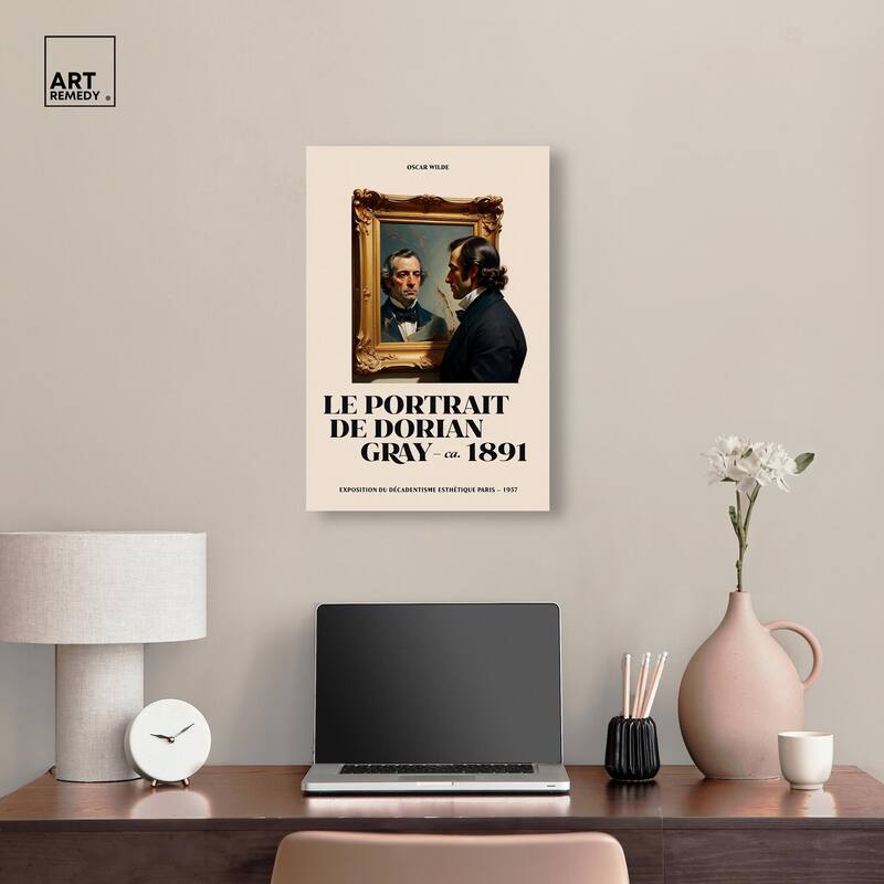 Decadent World of Dorian Gray Canvas by Art Remedy, Gallery Wrapped