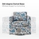 preview thumbnail 37 of 51, HULALA HOME Erkenbald Modern Slipcovered Swivel Chair with Reversible Cushion and Washable Cover