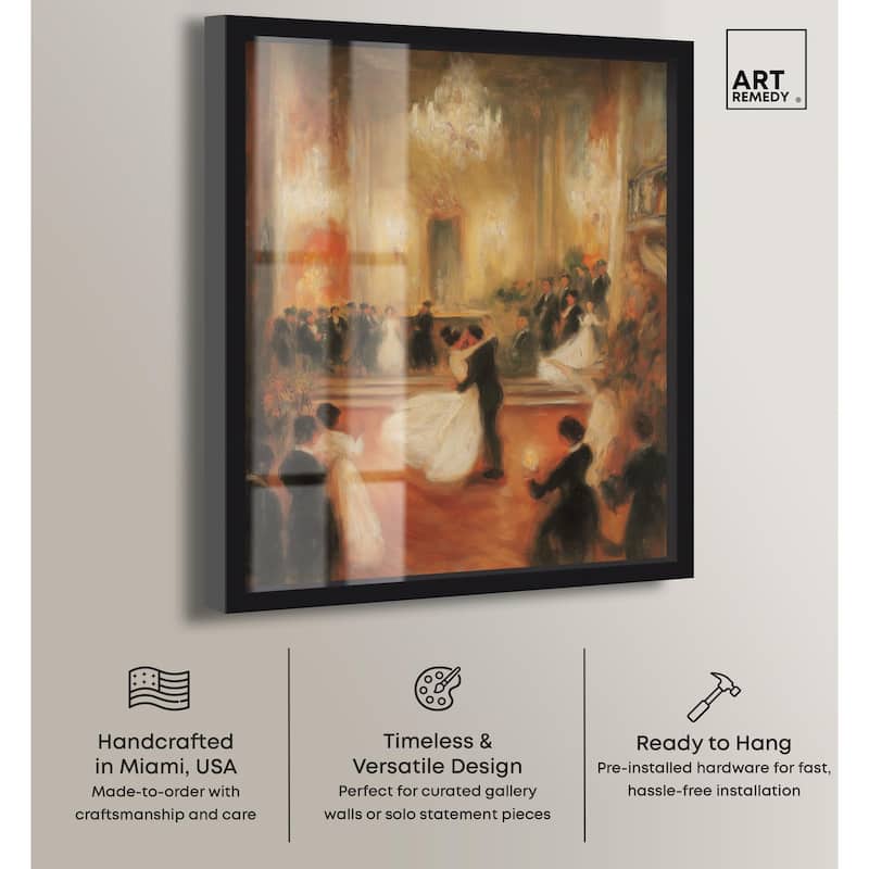 Ballroom Dance Shadowbox by Art Remedy