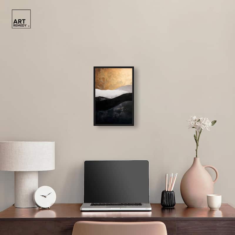Golden Vista I Canvas by Art Remedy