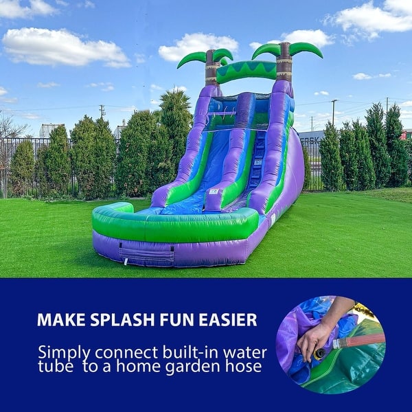 inflatable pools for kids with slides