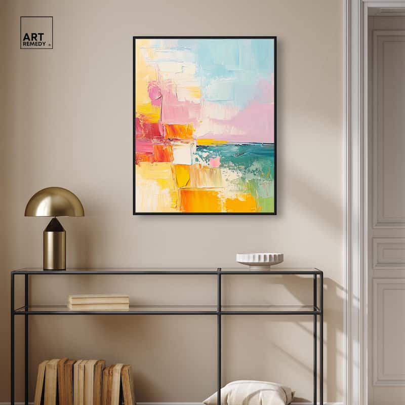 Hued Vista Canvas by Art Remedy