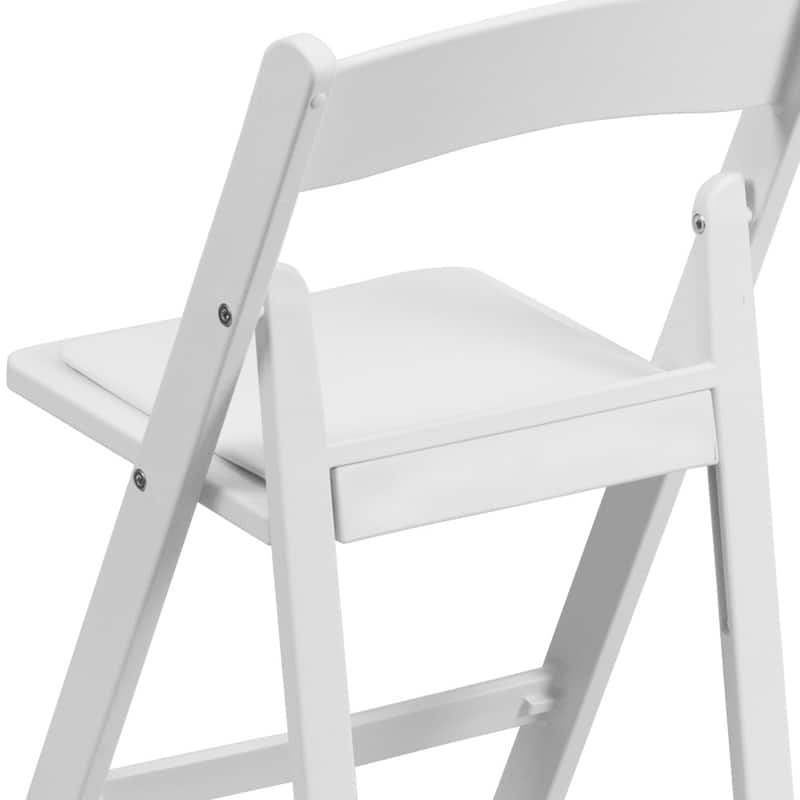 10Pk Kids Resin Folding Chair with Vinyl Padded Seat - 12.25"D x 13.25"W x 21"H