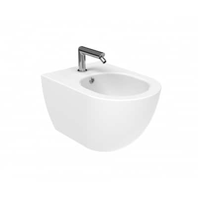 WS Bath Collections Free FE510 Free Wall Mounted Bidet with 1 Hole