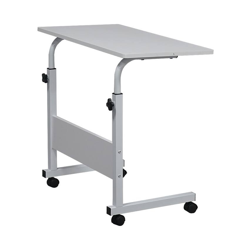 38.5" Removable Chipboard & Steel Computer Desk Side Table