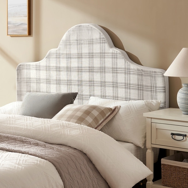 Erlina Traditional Slipcovered Upholstered Headboard with