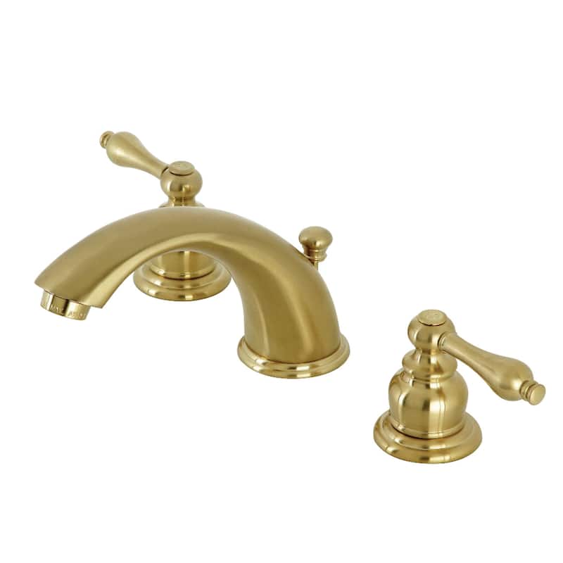 Kingston Brass Victorian 1.2 GPM Widespread Bathroom Faucet with - Brushed Brass