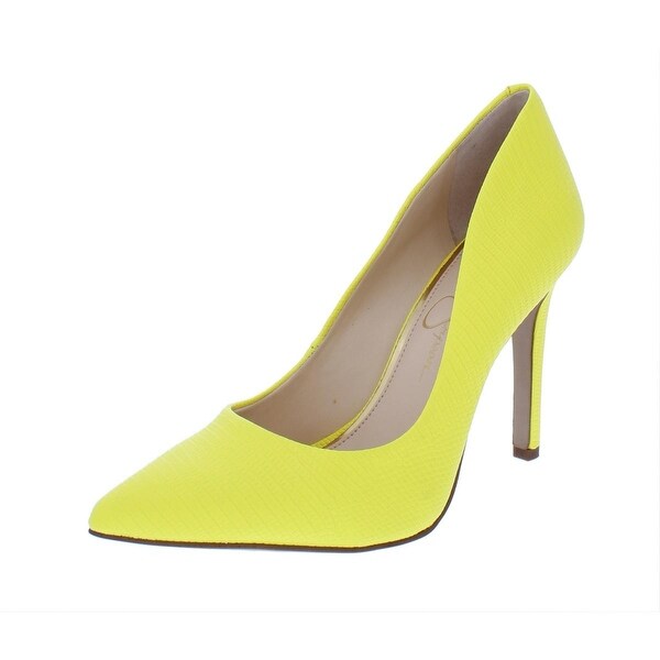 jessica simpson cassani pumps yellow