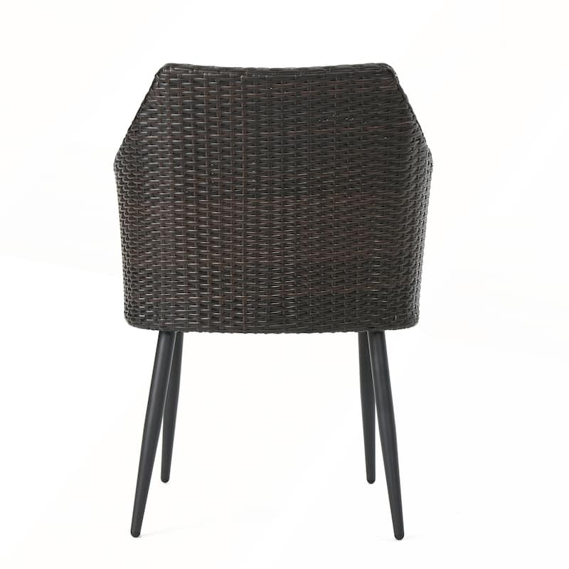 3 PC Wicker Chat Set for Outdoor Intimacy Weather Resistant