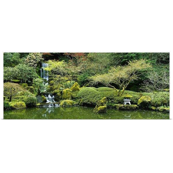 Shop Waterfall In A Garden Japanese Garden Washington Park
