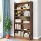 preview thumbnail 3 of 3, 6-Tier Open Bookcase, 72-inch Large Tall Bookshelf with Storage Shelve