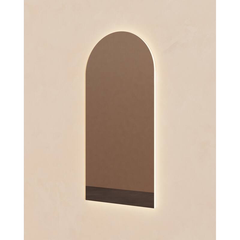 Robern GR2040D4AP1L Presence 19-1/4" x 67" Lighted Frameless Single