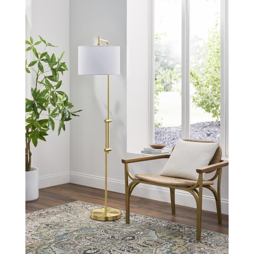 Livabliss Naiper Modern Task Floor Lamp - 64"H x 22"W x 14"D