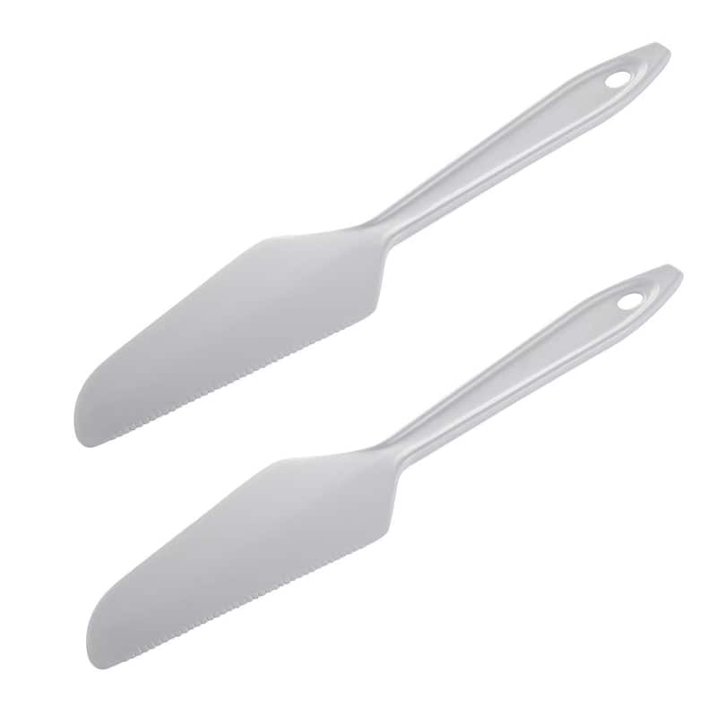 Hutzler LOPOL Reinforced Nylon Cooking Utensil Sets - White - Cake Knife Server