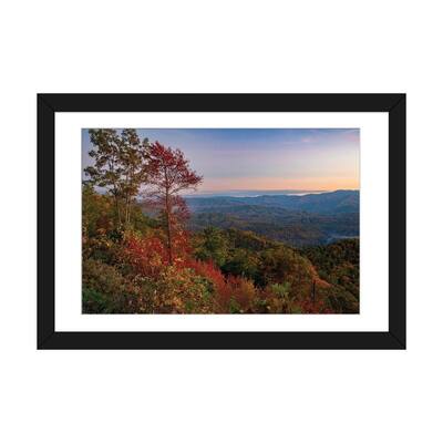 iCanvas "Blue Ridge Parkway Fall Sunset" by Dan Sproul
