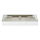 Claire Ceramic Console Sink White Basin Gold Legs