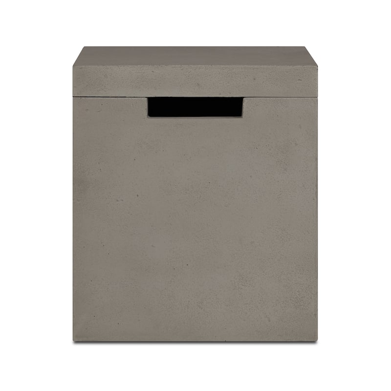 Emery or Lindon Propane Tank Cover in Flint - 17.125" x 17.125" x 19.75" H