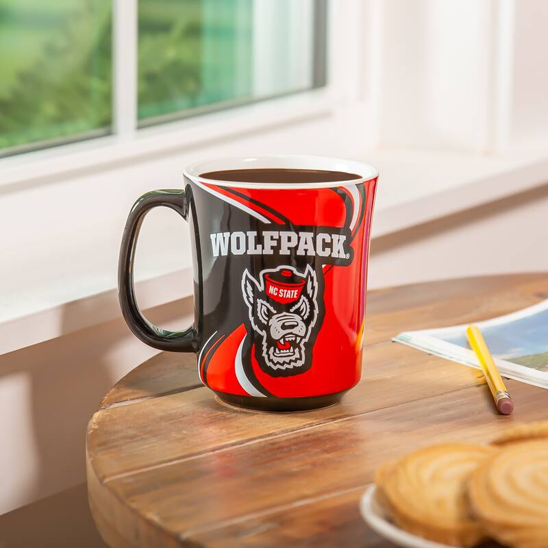 North Carolina State University, 14 oz Ceramic Coffee Mug w/ Gift Box