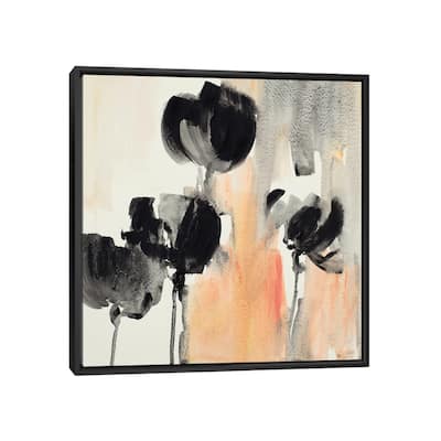 iCanvas "Blushing Tulips II" by Lanie Loreth Framed Canvas Print